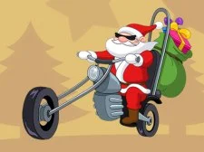 Santa Driver Coloring Book